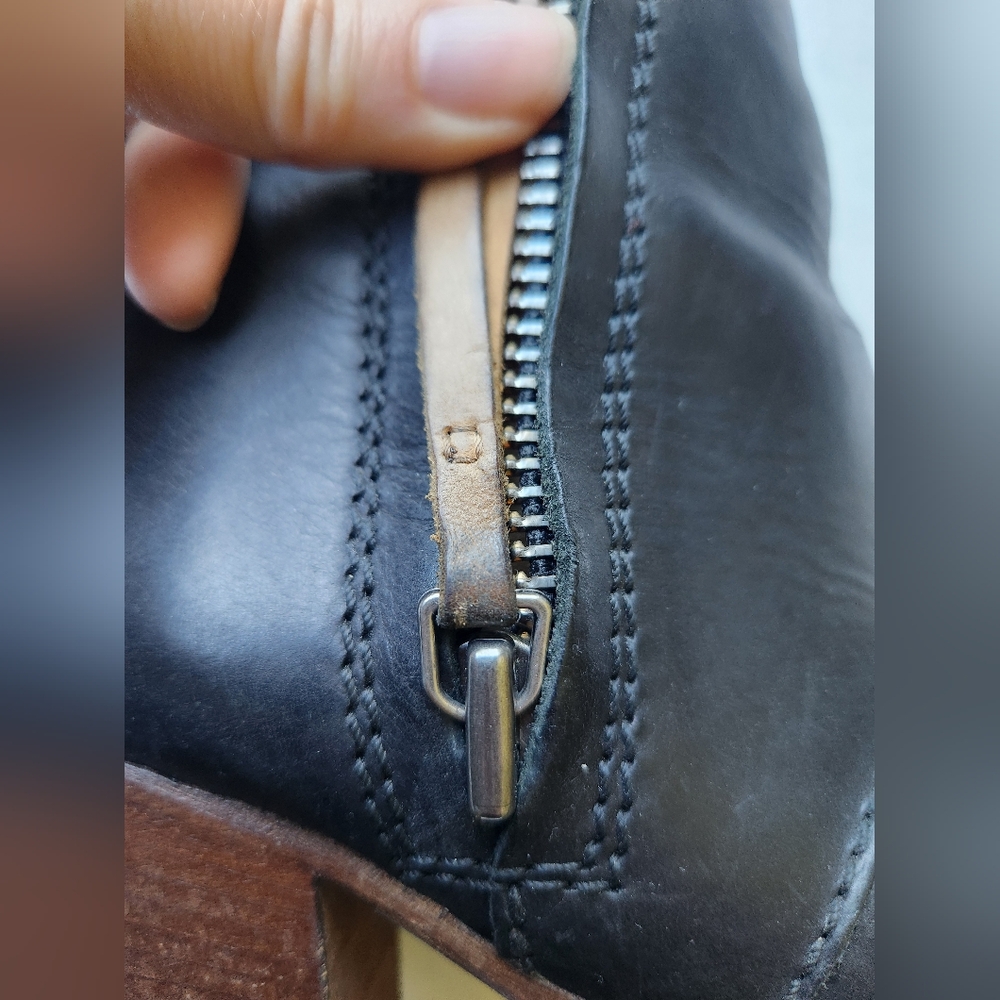 Acne Side Zip Ankle Boot - Picture 9 of 9